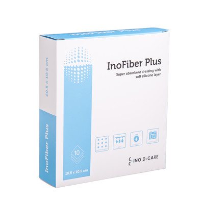 INOFIBER PLUS, x 10,5 cm, lipnus tvarstis su silikonu, N10, 10.5 cm