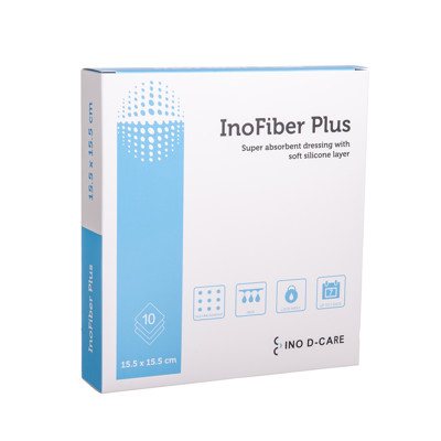 INOFIBER PLUS, x 15,5 cm, lipnus tvarstis su silikonu, N10, 15.5 cm