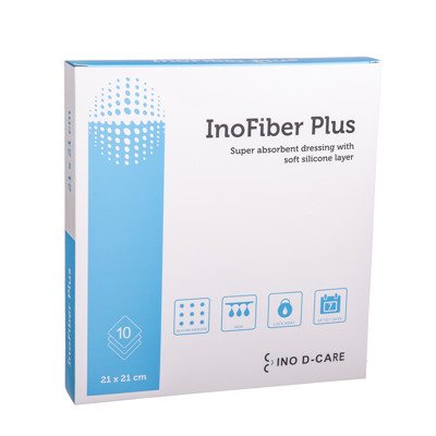 INOFIBER PLUS, x 21 cm, lipnus tvarstis su silikonu, N10, 21 cm
