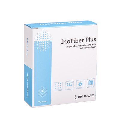 INOFIBER PLUS, x 7 cm, lipnus tvarstis su silikonu, N10, 7 cm