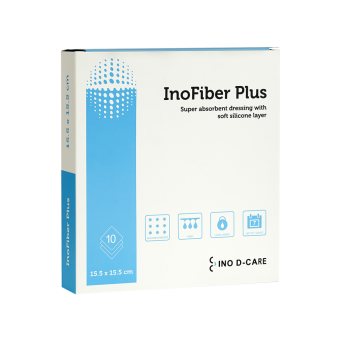 INOFIBER silikoninis tvarstis PLUS, 10 vnt., 15.5 x 15.5 cm