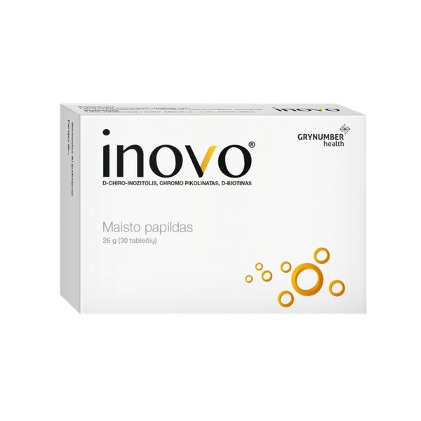 INOVO maisto papildas, 30 tab.