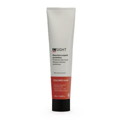 INSIGHT COLORED HAIR, Spalvą tausojanti kaukė dažytiems plaukams, 200 ml