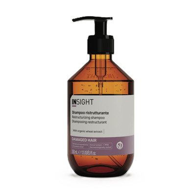 INSIGHT DAMAGED HAIR, Atkuriamasis šampūnas pažeistiems plaukams, 350 ml