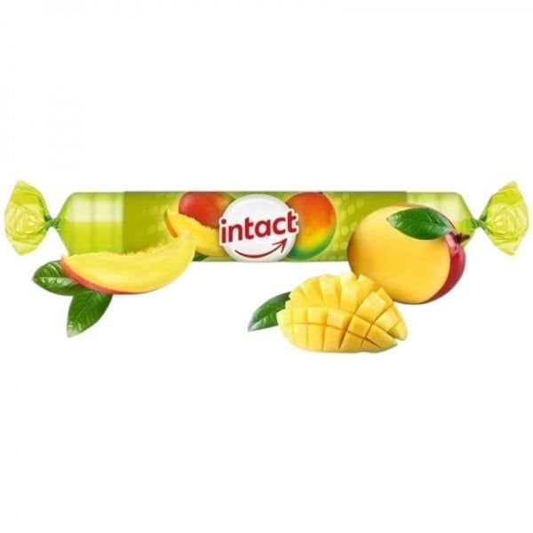 INTACT gliukozė TRAUBENZUCKER, mangų skonio, 40 g