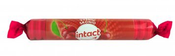 INTACT-Traubenzucker Rollen Vyšnių skonio gliukozės tabletės N17, 40 g