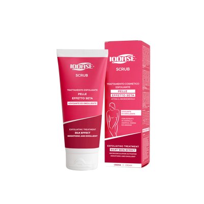 IODASE SCRUB kūno šveitiklis glotnesnei odai, 200 ml