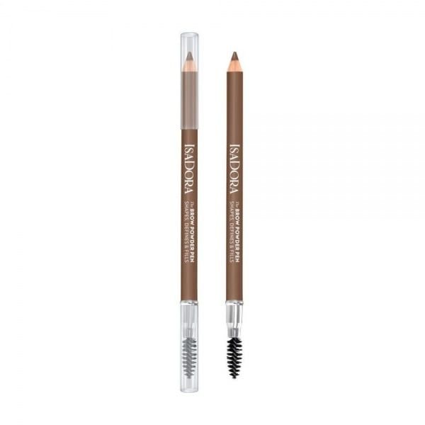 ISADORA antakių pieštukas THE BROW POWDER PEN, 04 Light Brown, 1.1 g