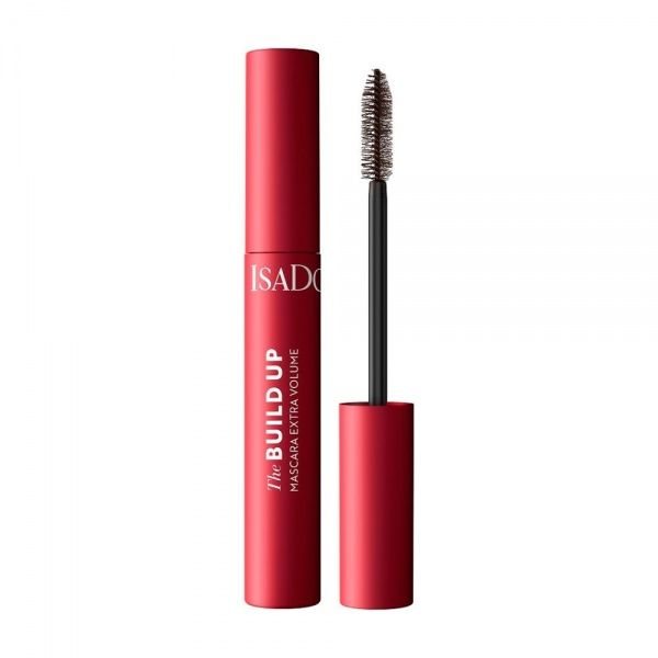 ISADORA blakstienų tušas THE BUILD UP MASCARA EXTRA VOLUME DARK BROWN, 10 ml
