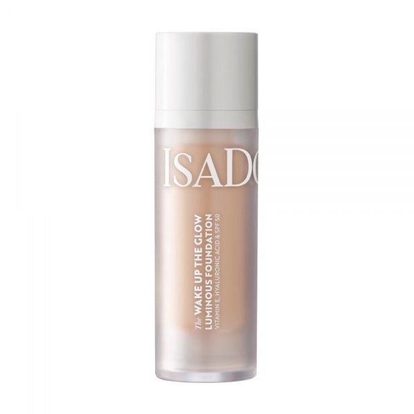 ISADORA makiažo pagrindas THE WAKE UP THE GLOW LUMINOUS FOUNDATION, 1 W, 30 ml