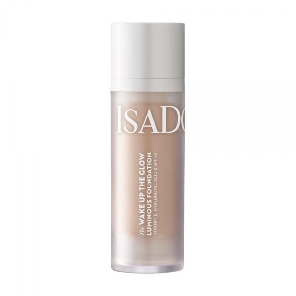 ISADORA makiažo pagrindas THE WAKE UP THE GLOW LUMINOUS FOUNDATION, 2 N, 30 ml
