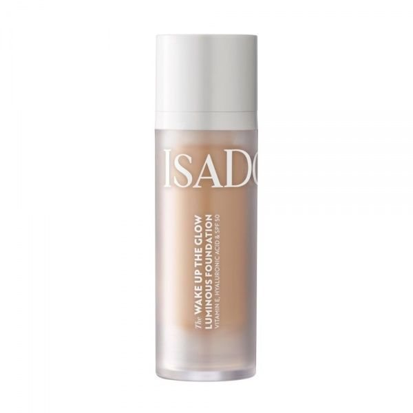 ISADORA makiažo pagrindas THE WAKE UP THE GLOW LUMINOUS FOUNDATION, 3 N, 30 ml