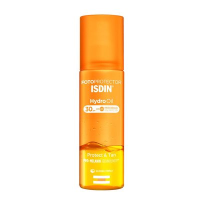 ISDIN, apsauginis dvifazis aliejus pagerinantis įdegį, SPF 30, 200 ml