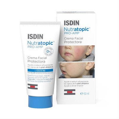 ISDIN apsauginis veido kremas NUTRATOPIC PRO-AMP, nuo 5 mėn., 50 ml