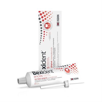 ISDIN BEXIDENT TOPICAL GEL, burnos ertmės gelis su 0,2 proc. chlorheksidino, 50 ml