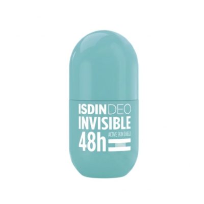 ISDIN DEO rutulinis antiperspirantas nepaliekantis žymių INVISIBLE 48H, 50 ml