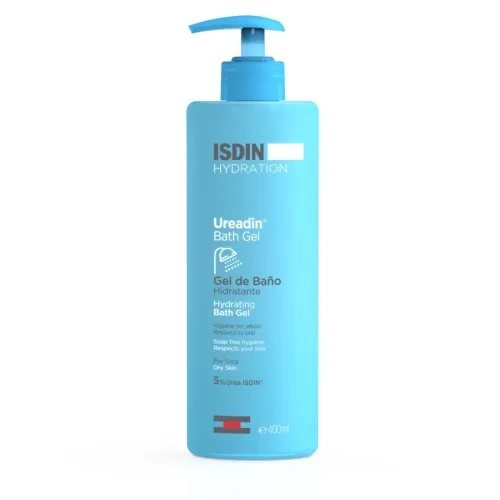 ISDIN Drėkinamasis dušo gelis su 5 % šlapalo UREADIN®, 400 ml