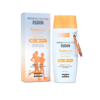 ISDIN FUSION SPF50, apsauginis gelis sportuojantiems, 100 ml