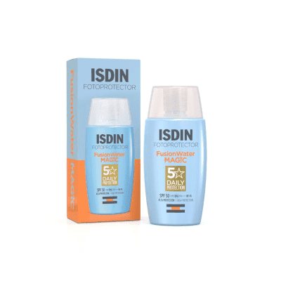 ISDIN, FUSION WATER MAGIC, apsaug. veido emulsija, SPF50, 50 ml