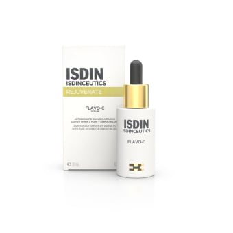 ISDIN jauninantis serumas su vitaminu C ir ginkmedžio lapų ekstraktu FLAVO-C, 30 ml