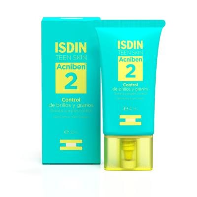 ISDIN kremas-gelis riebiai, mišriai, į aknę linkusiai odai ACNIBEN, 40 ml