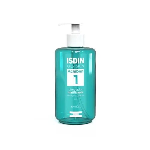 ISDIN matiškumo suteikiantis prausimosi gelis ACNIBEN, 400 ml