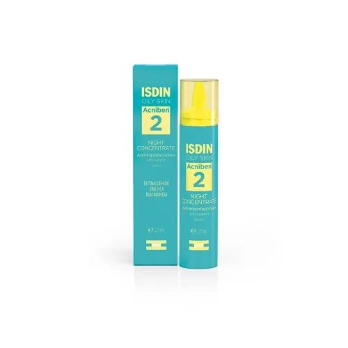 ISDIN naktinis koncentratas nuo spuogų ACNIBEN, 27 ml