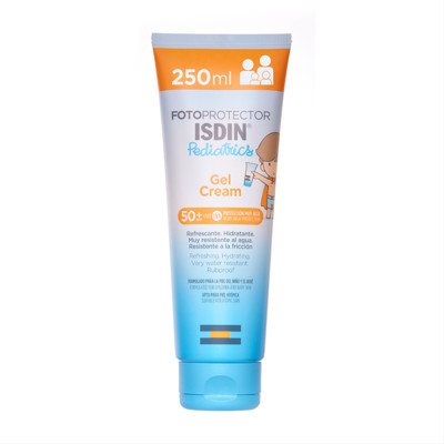 ISDIN PEDIATRICS, gelis kremas nuo saulės vaikams ir kūdikiams, SPF50, 250 ml