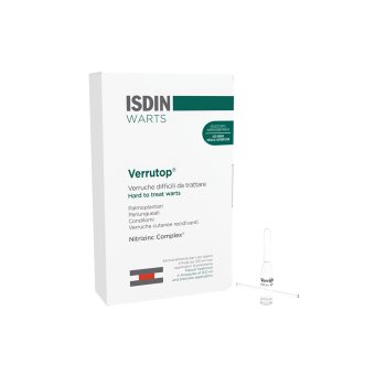 ISDIN priemonė nuo karpų VERRUTOP®, 4 Ampulės, 0.1 ml