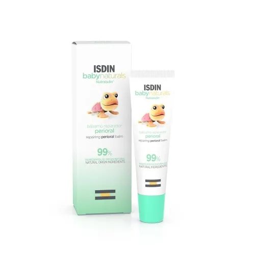 ISDIN sudirgusios odos apie burną balzamas BABYNATURALS PERIORAL, 15 ml