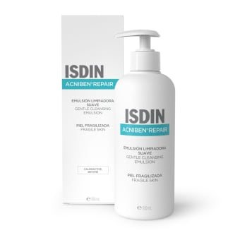 ISDIN švelni valomoji veido emulsija ACNIBEN REPAIR, 180 ml