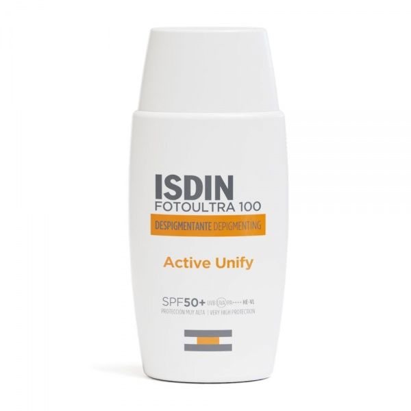 ISDIN veido emulsija FOTOULTRA 100 ACTIVE UNIFY, SPF50+, 50 ml