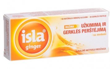 ISLA-GINGER pastilės N30