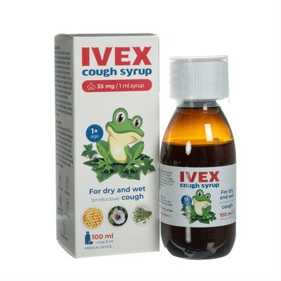 IVEX, sirupas nuo kosulio, 100 ml