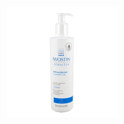 IWOSTIN prausimosi gelis alergiškai odai Sensitia, 300 ml