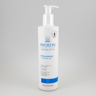 IWOSTIN SENSITIA, prausimosi gelis, alergiškai odai, 300 ml