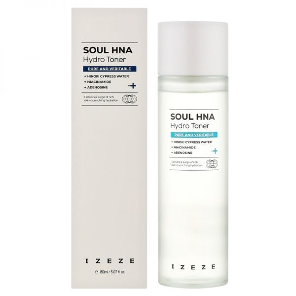 IZEZE drėkinamasis veido tonikas SOUL HNA HYDRO TONER, 150 ml