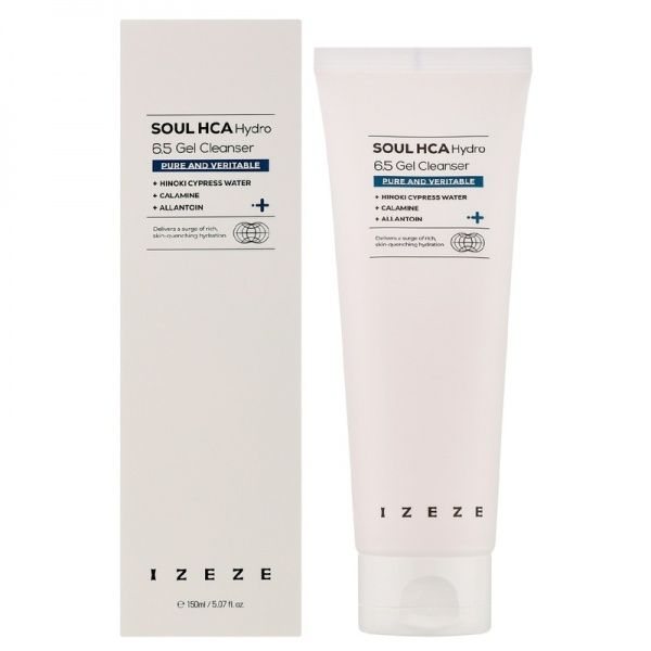 IZEZE veido prausiklis SOUL HCA 6.5 GEL CLEANSER, 150 ml