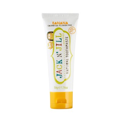 JACK N'JILL natūrali dantų pasta vaikams, bananų skonio, 50 g