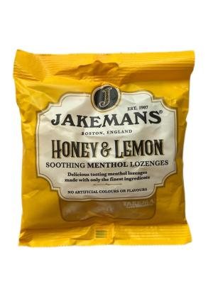 Jakemans Medaus ir citrinio skonio pastilės, 73 g