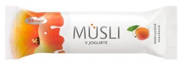 JAVAINIS Musli su abrikosais ir jogurtiniu glaistu, 30 g