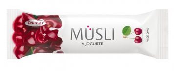 JAVAINIS Musli su vyšniomis ir jogurtiniu glaistu, 30 g