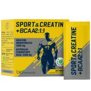 Jėgai, ištvermei ir greitesniam atsistatymui BIOFARMACIJA SPORT&CREATINE + BCAA 2:1:1, 28 pak.