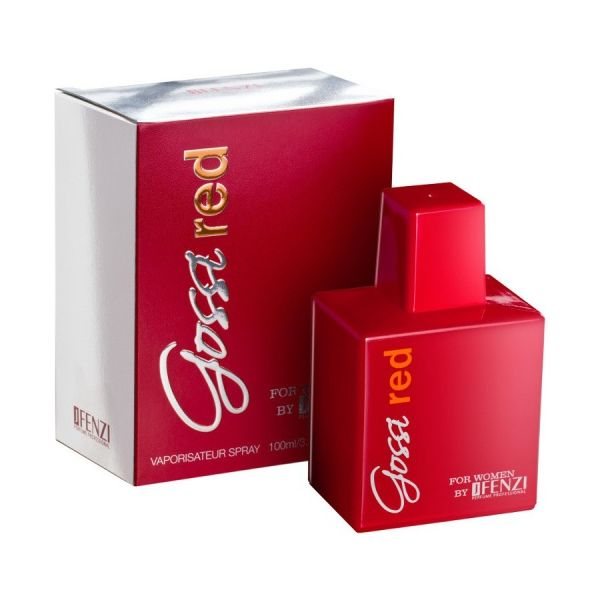 JFENZI parfumuotas vanduo moterims GOSSI RED, 100 ml