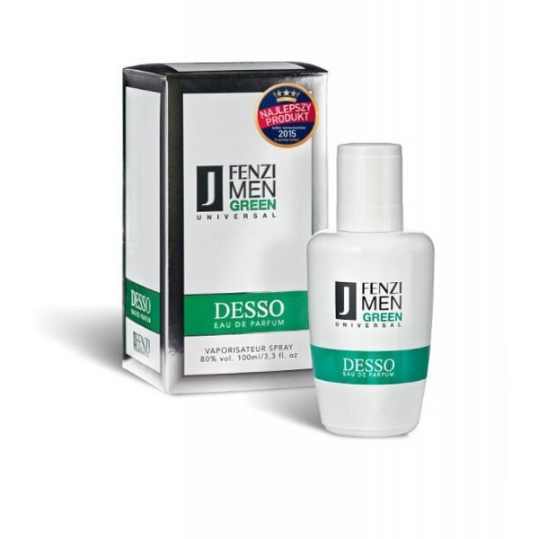 JFENZI parfumuotas vanduo vyrams DESSO UNIVERSAL GREEN, 100 ml