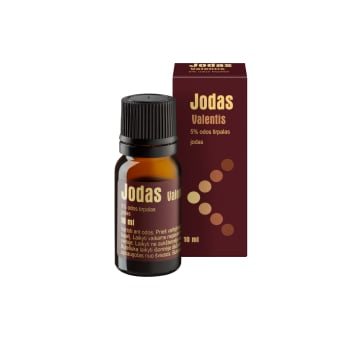 JODAS VALENTIS, odos tirpalas, N1, 10 ml