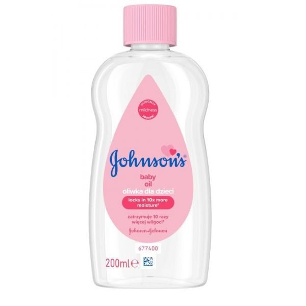 JOHNSONS aliejus BABY, 200 ml