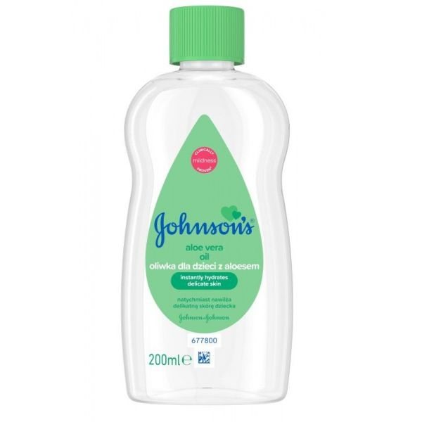 JOHNSONS aliejus su alijošiumi, 200 ml