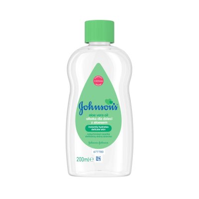 JOHNSON'S BABY aliejus su alijošiumi, 200 ml