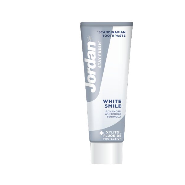 JORDAN dantų pasta WHITE SMILE, 75 ml